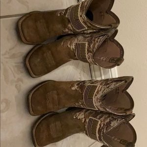 Kids boots 8 1/2 and 11 1/2